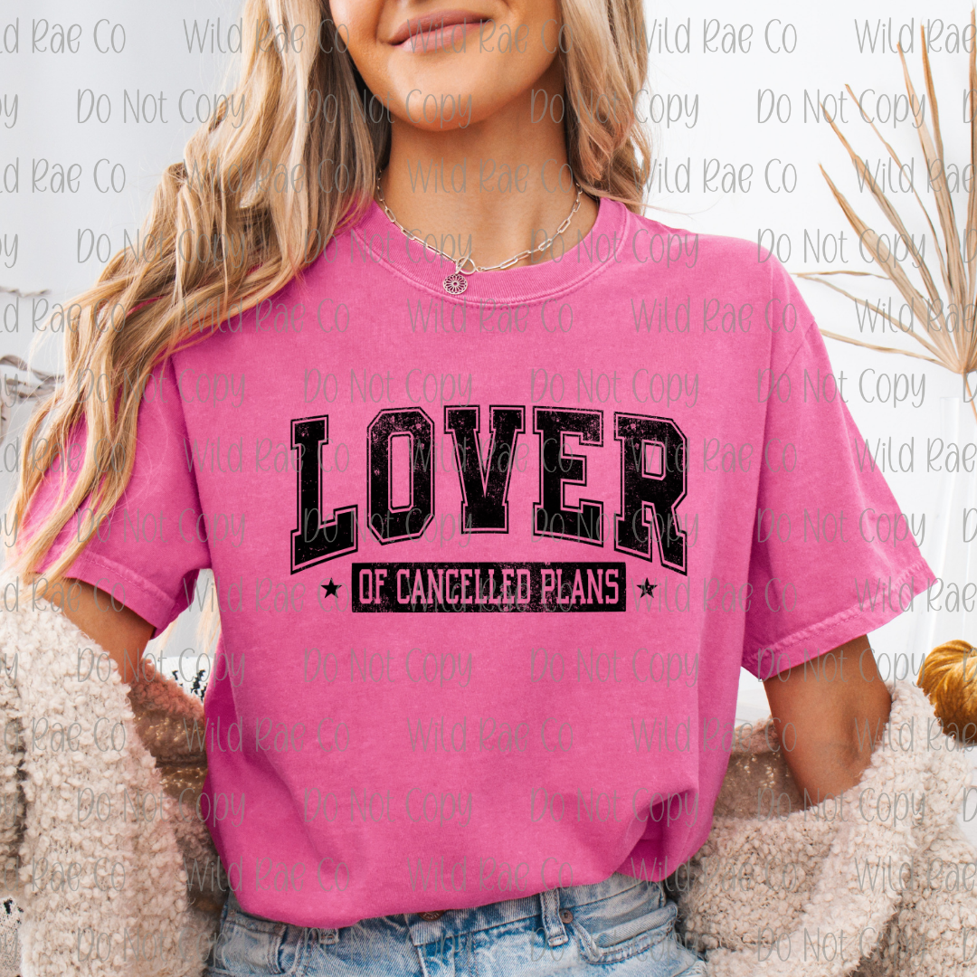 LOVER OF CANCELED PLANS [BLACK]