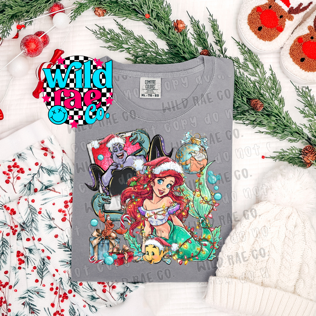 MERMAID POLAROID CHRISTMAS