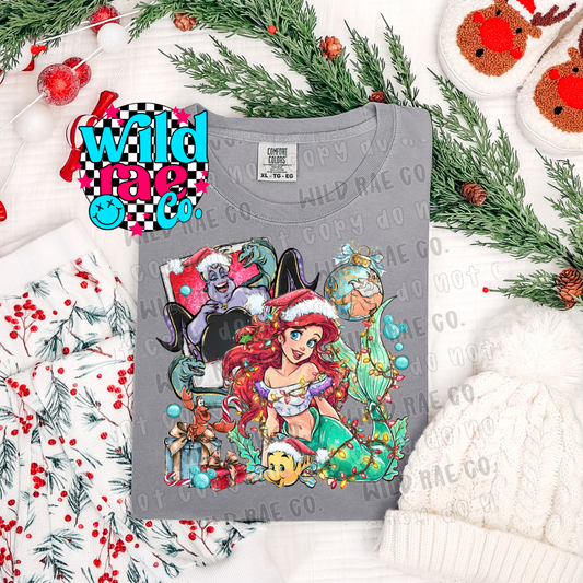 MERMAID POLAROID CHRISTMAS