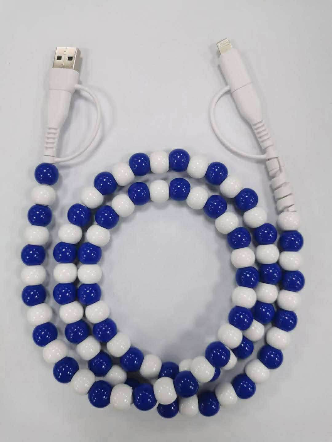 4 IN 1 COLORFUL BEADED FAST CHARGING CABLE | CLOSING SUNDAYS | TAT 35 BUSINESS DAYS