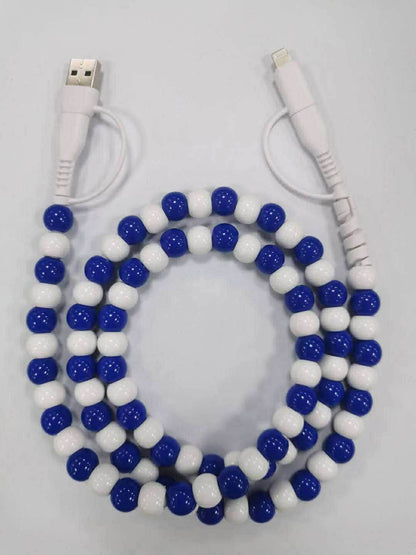 4 IN 1 COLORFUL BEADED FAST CHARGING CABLE | CLOSING SUNDAYS | TAT 35 BUSINESS DAYS