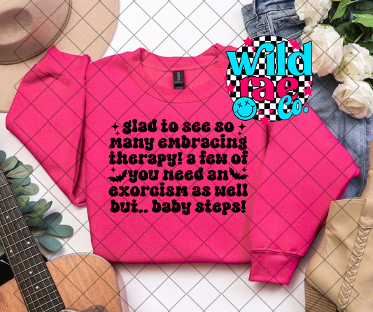 FEW OF YOU NEED AN EXORCISM