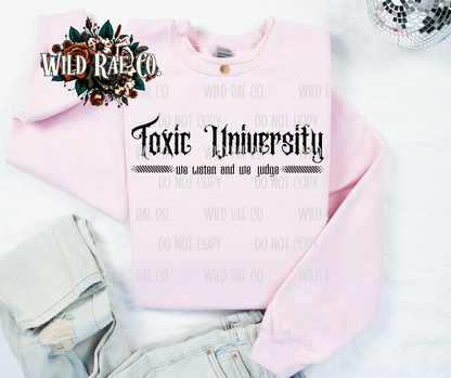 TOXIC UNIVERSITY