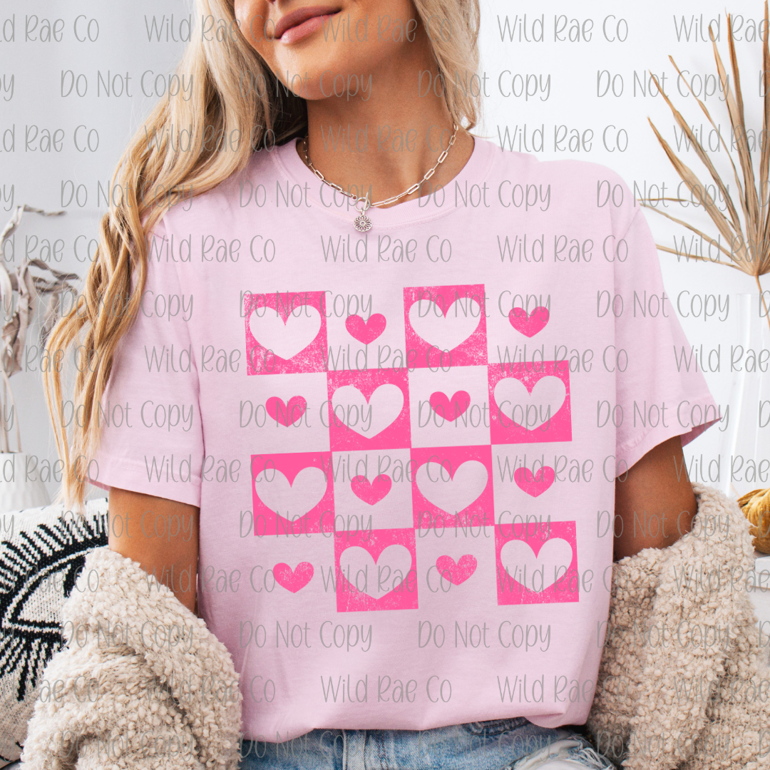 CHECKERED HEARTS