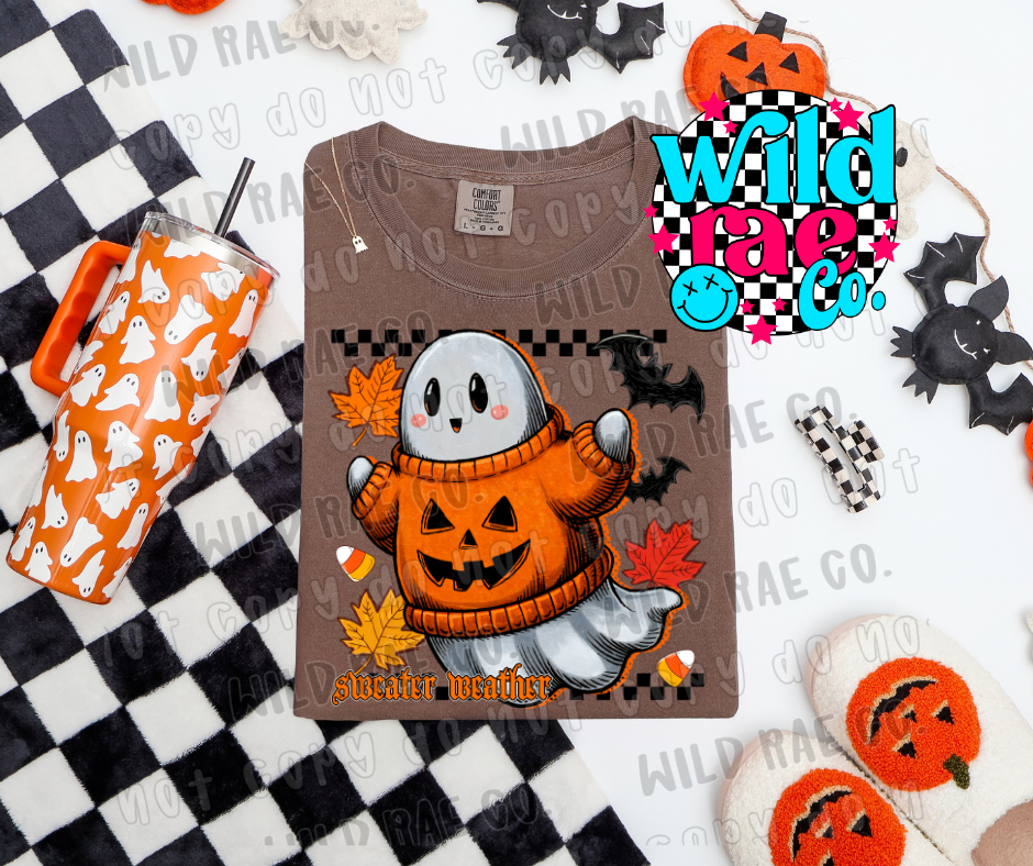 SWEATER WEATHER GHOST | HALLOWEEN