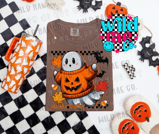 SWEATER WEATHER GHOST | HALLOWEEN