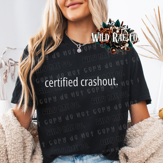 CERTIFIED CRASHOUT | FERAL WORDS