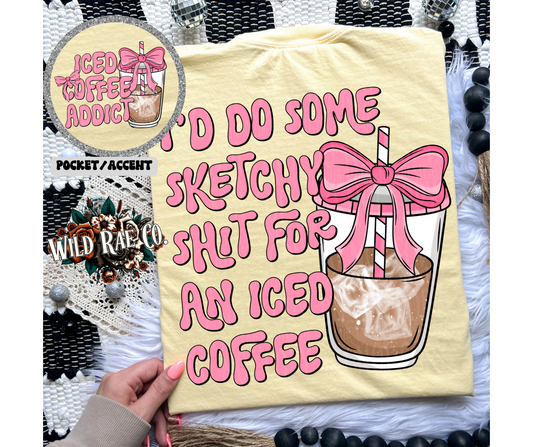 ICED COFFEE ADDICT