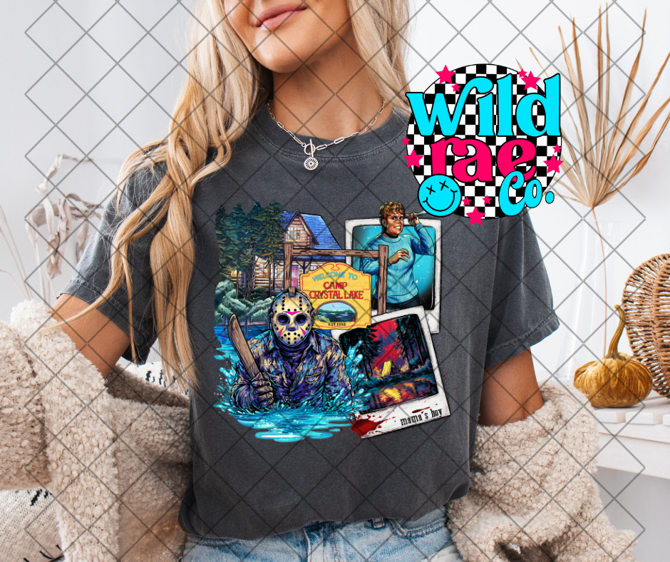 POLAROID CAMP CRYSTAL LAKE