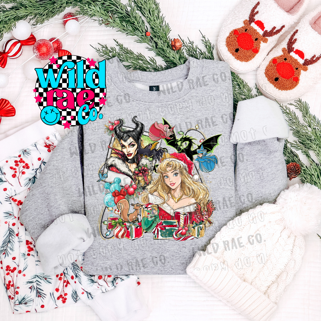 BEAUTY SLEEPING POLAROID CHRISTMAS