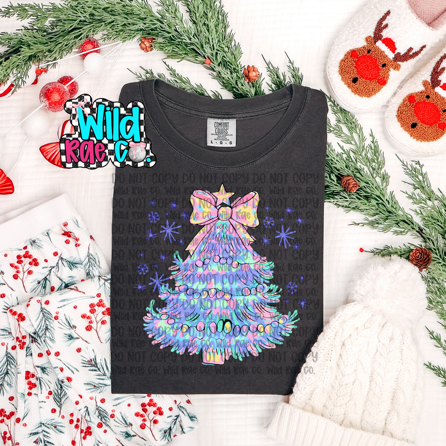 PASTEL CHRISTMAS TREE