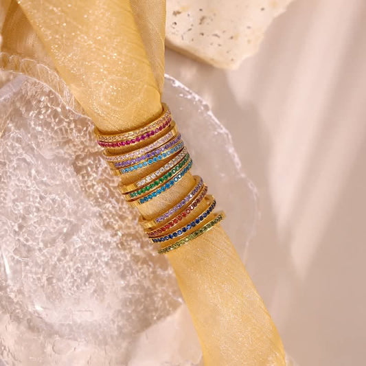 Birthstone Eternity Ring
