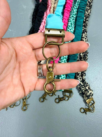 Retractable Scrunchie Lanyard
