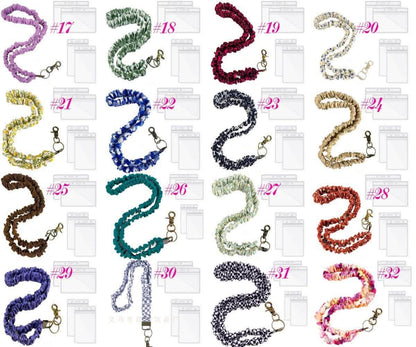 Retractable Scrunchie Lanyard