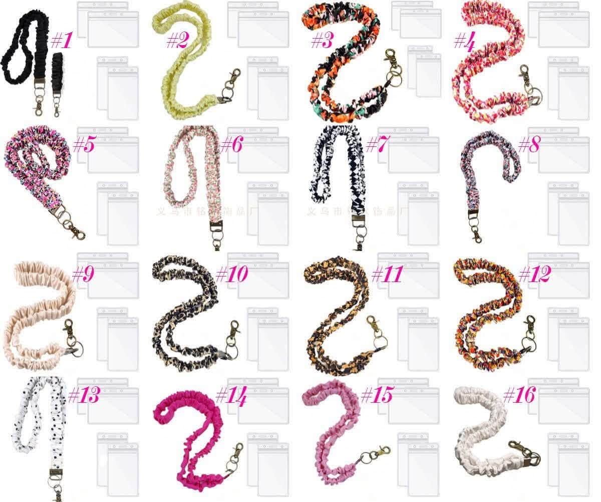 Retractable Scrunchie Lanyard