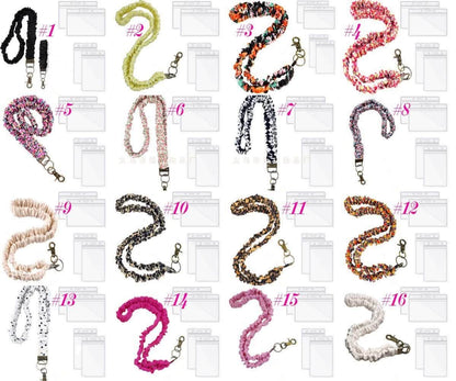 Retractable Scrunchie Lanyard