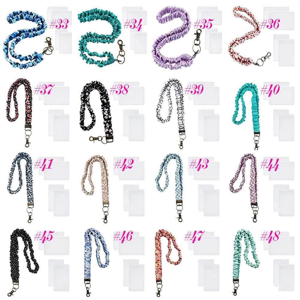 Retractable Scrunchie Lanyard