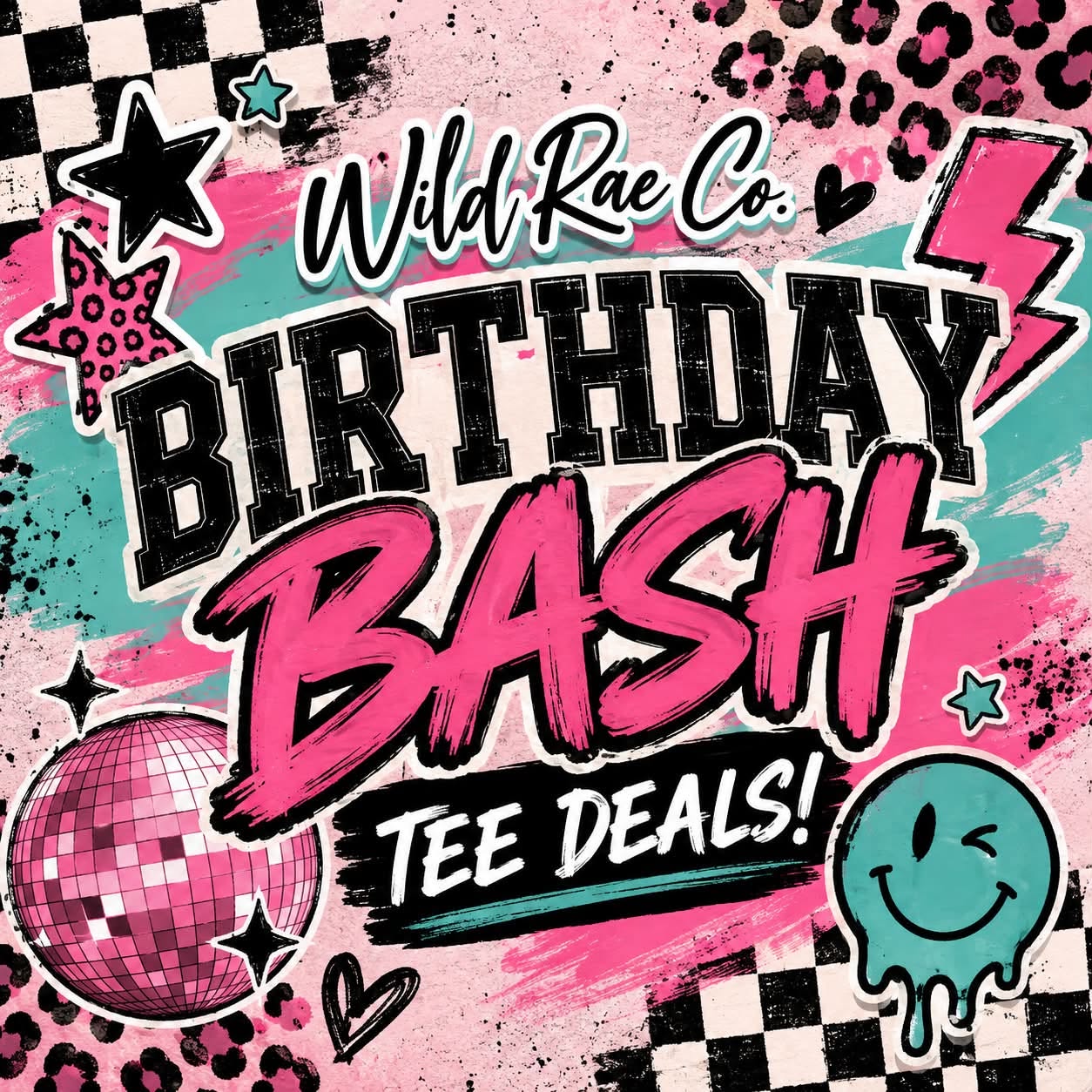 Birthday Bash Tee Deal