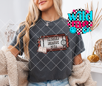 THRILLER READERS CLUB