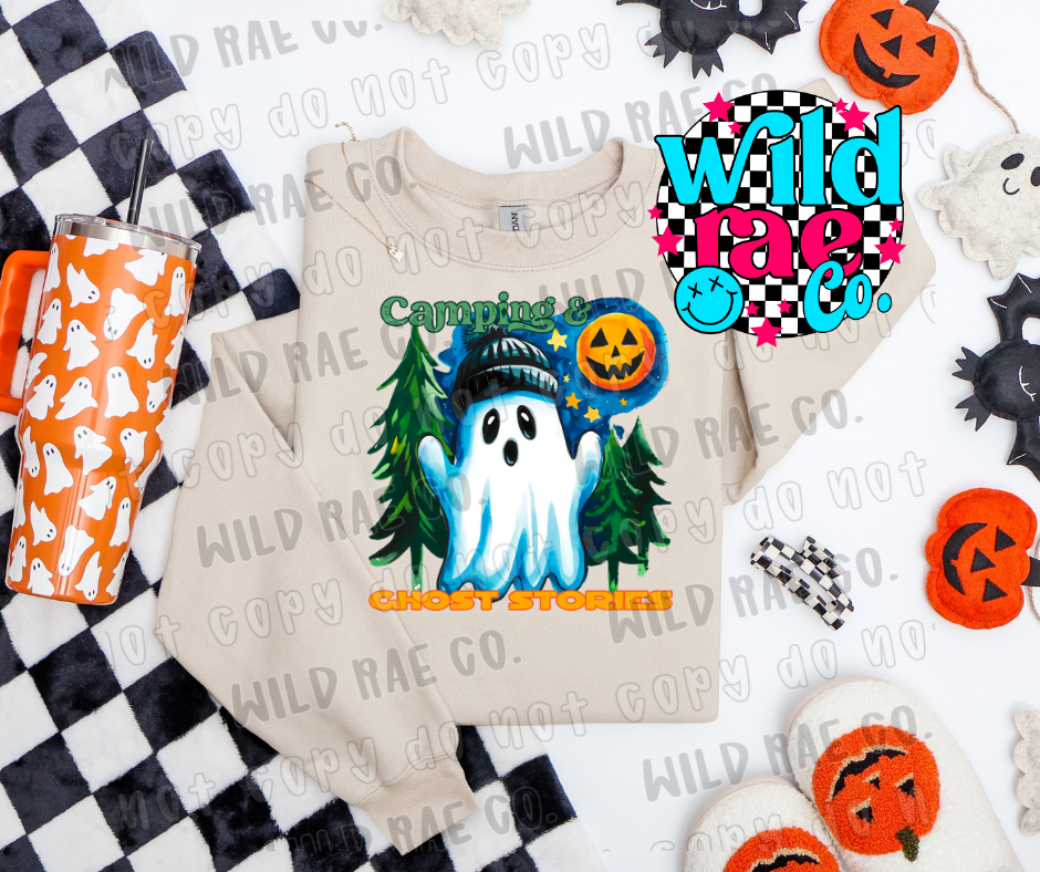 CAMPING + GHOST STORIES | HALLOWEEN