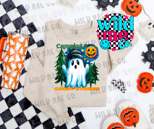 CAMPING + GHOST STORIES | HALLOWEEN