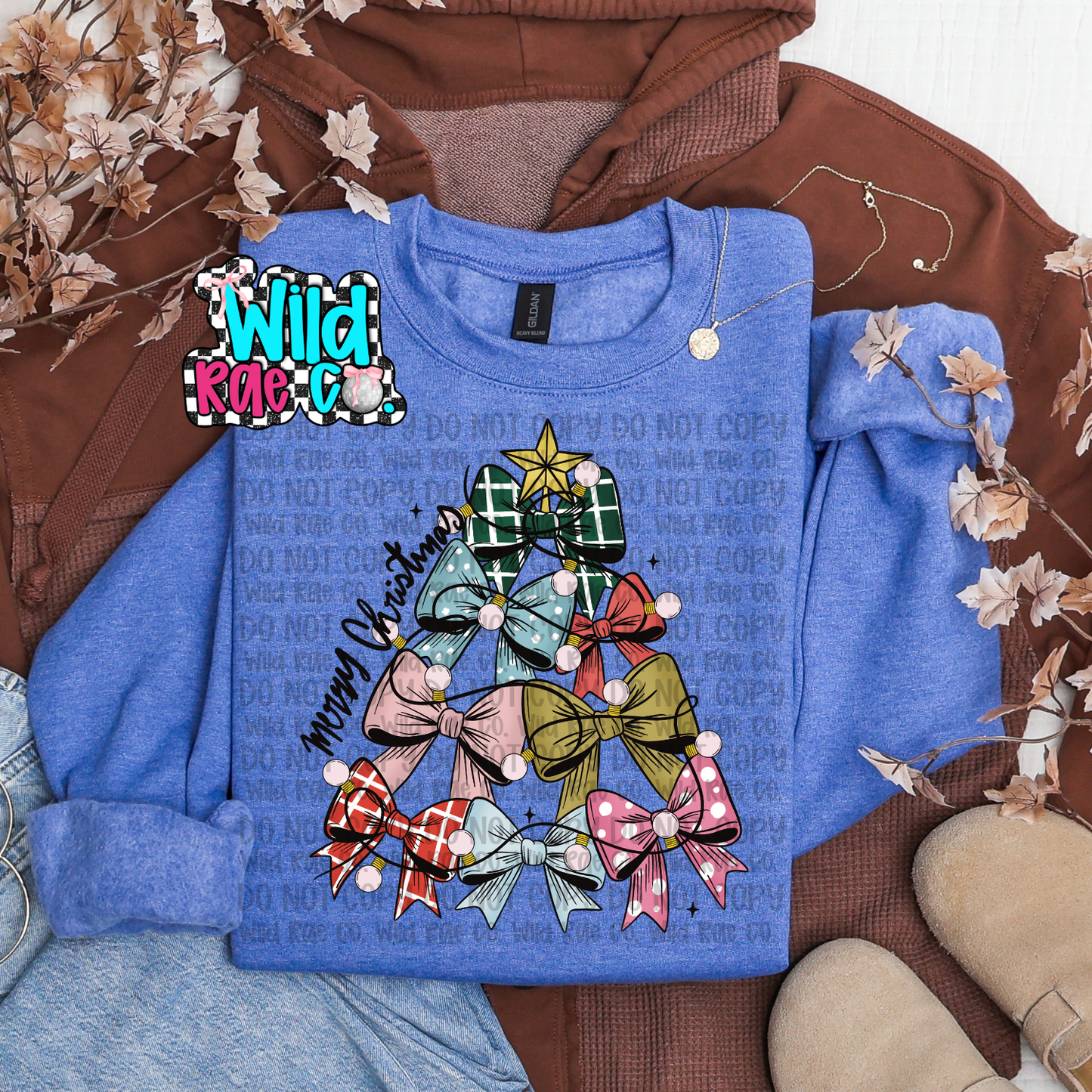 Merry Christmas Bow Tree