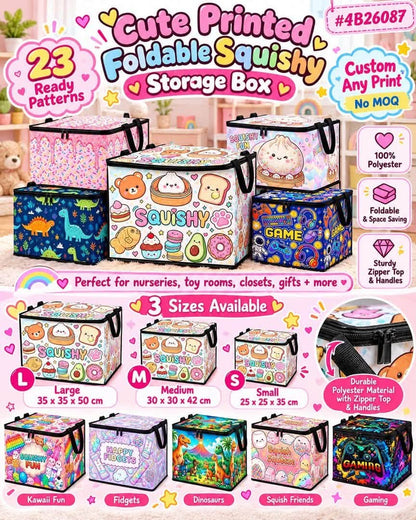 Custom Print Storage Chaos Bin