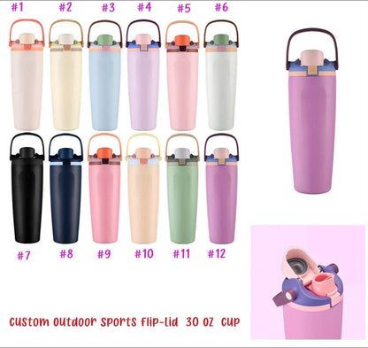 30oz Flip Lid Cups