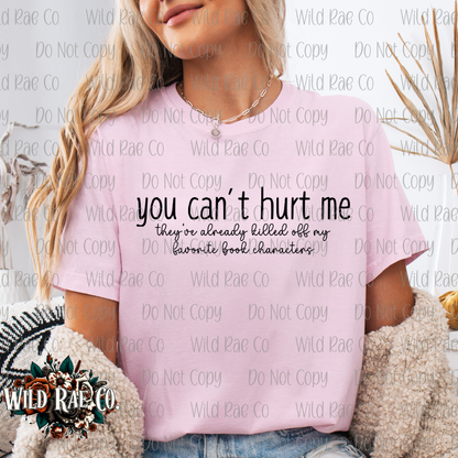 YOU CAN'T HURT ME
