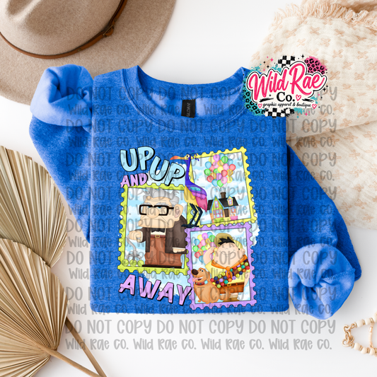 Up Up and Away Stamps
