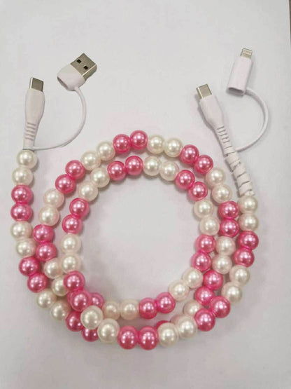 4 IN 1 COLORFUL BEADED FAST CHARGING CABLE | CLOSING SUNDAYS | TAT 35 BUSINESS DAYS