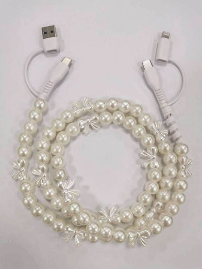 4 IN 1 COLORFUL BEADED FAST CHARGING CABLE | CLOSING SUNDAYS | TAT 35 BUSINESS DAYS