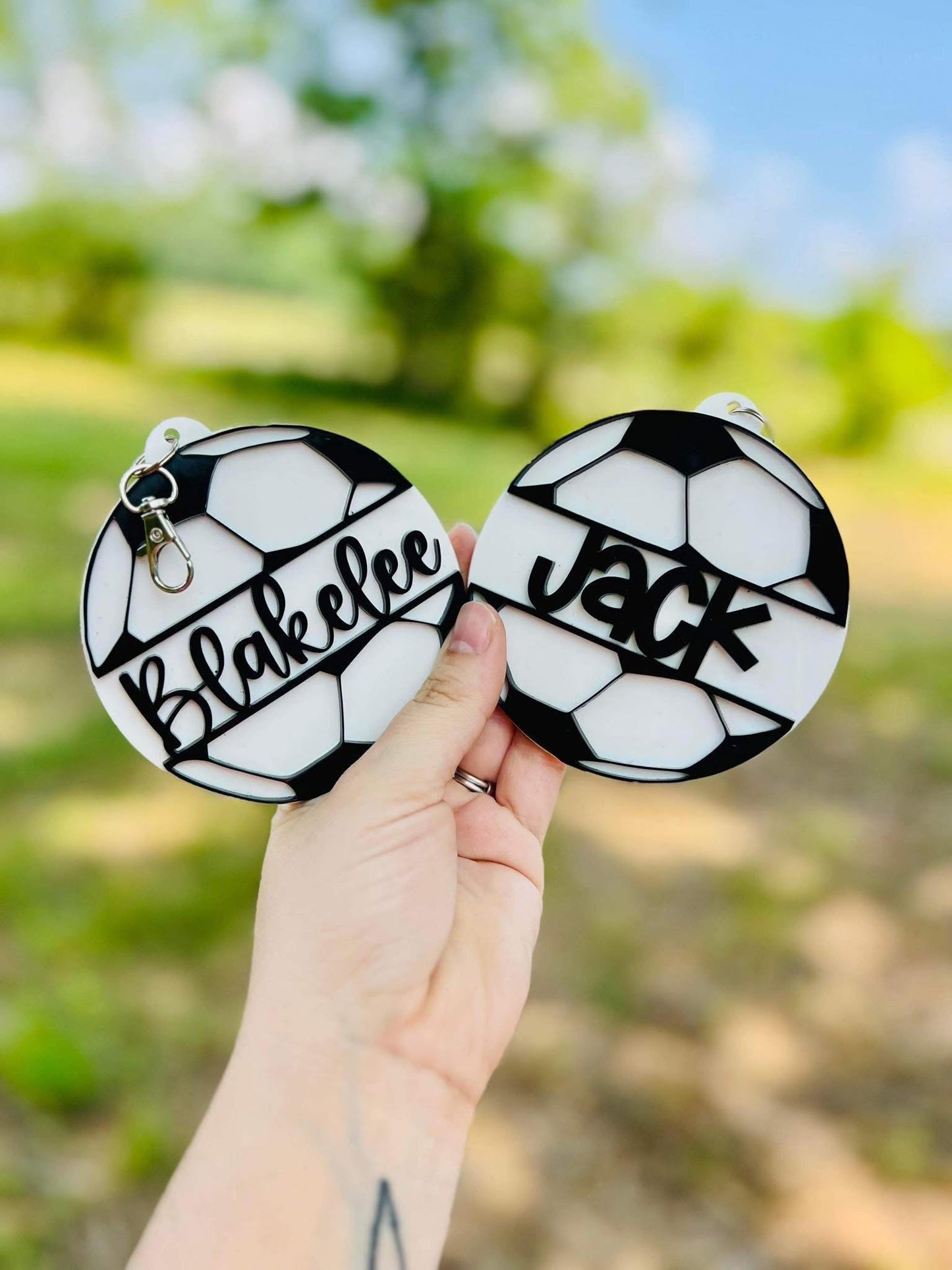 CUSTOM SPORTS BAG TAG