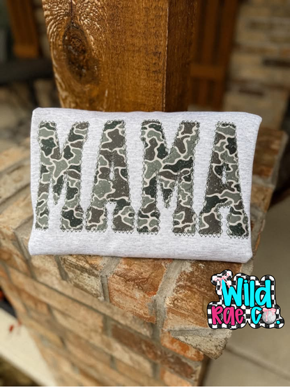 Camo Mama T-Shirt / Crewneck