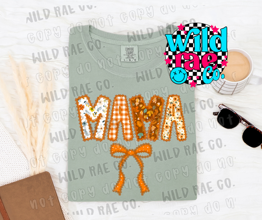 MAMA BOW PATCHWORK | HALLOWEEN
