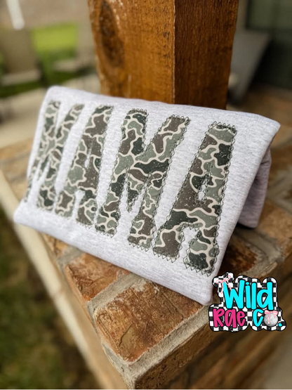 Camo Mama T-Shirt / Crewneck