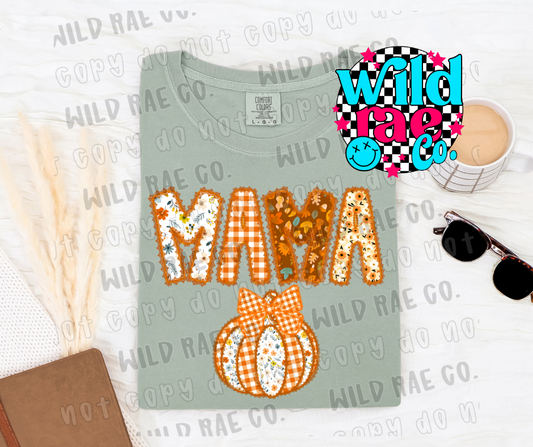MAMA PUMPKIN PATCHWORK | HALLOWEEN