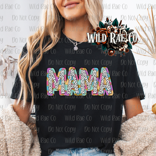 PASTEL SPOTTED MAMA | MAMA