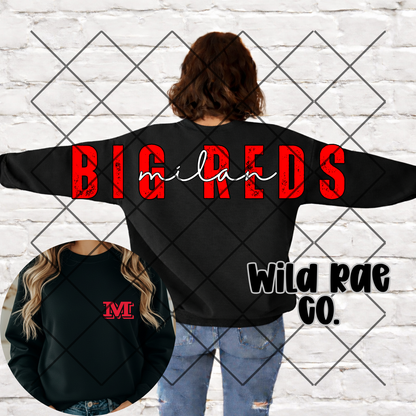 Oversized Big Reds