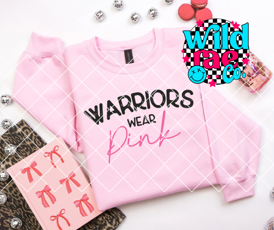 WARRIORS WEAR PINK