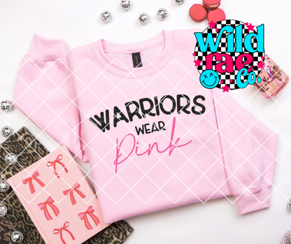 WARRIORS WEAR PINK