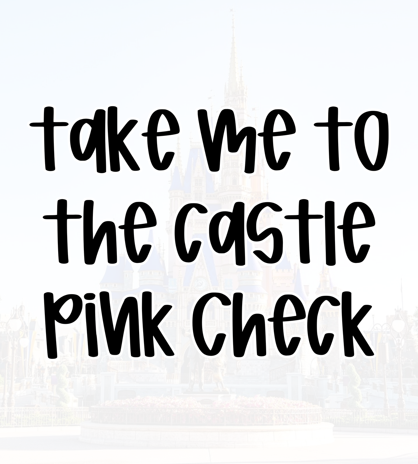 PINK CHECKS | TAKE ME TO THE CASTLE | ADULT STYLE