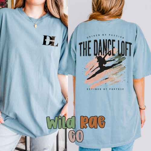 The Dance Loft on Ice Blue