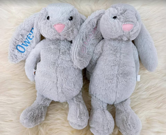 Embroidered Personalized Name Easter Bunny