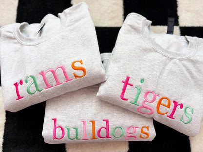 MASCOT RAINBOW CREWNECK | PREORDER | CLOSING SUNDAYS