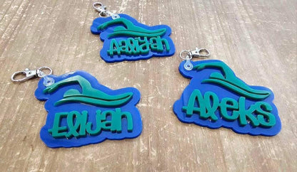 CUSTOM SPORTS BAG TAG