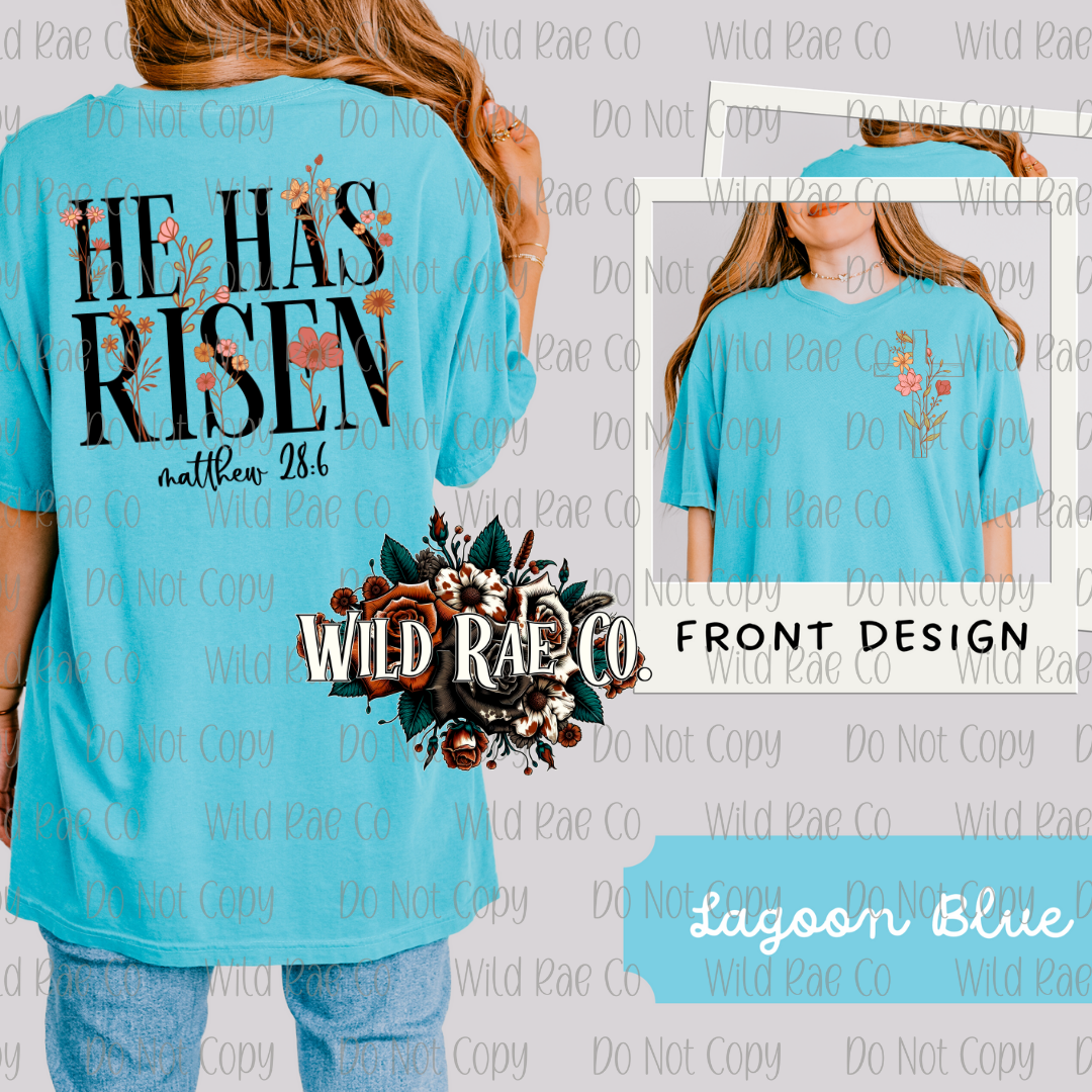 HE HAS RISEN MATTHEW 28:6 | FAITH COLLECTION
