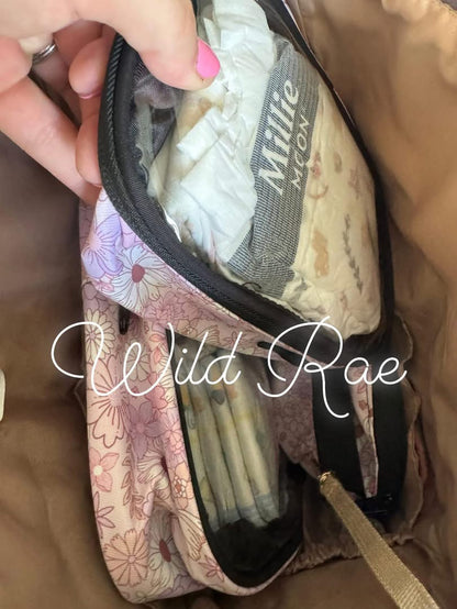 Glam on the Go: 3PC PVC Bag Set | Closing Sundays