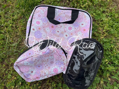 Glam on the Go: 3PC PVC Bag Set | Closing Sundays
