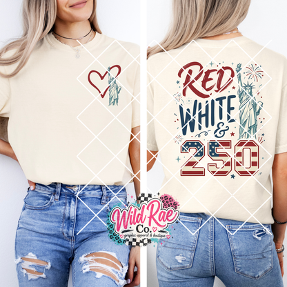 Red White & 250